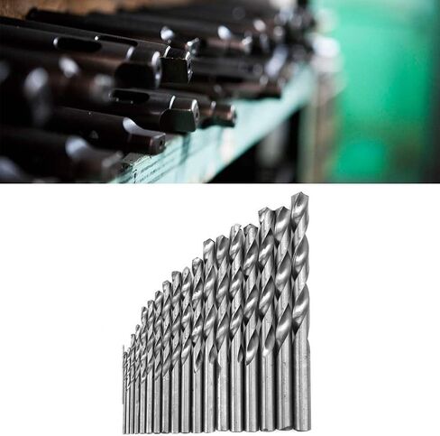 19PCS Straight Shank HSS Drill Bits Set Straight Shank for Stainless Steel Cast Iron in Saudi Arabia