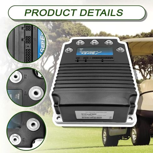 36-48 فولت 400A 1268-5403 12685403 378275403 متوافق مع كورتيس 1268 تيار مستمر SepEx وحدة تحكم سرعة المحرك EZ-GO عربات الجولف نادي السيارات in Kuwait