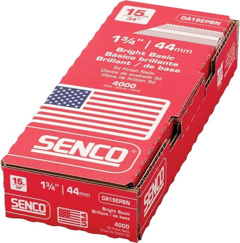 Senco 15-Gauge Bright 34 Degree Angled Finish Nail, 1-3/4 In. (4000 Ct.) - 1 Each in Kuwait