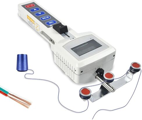 مقياس التوتر الرقمي المحمول الاحترافي، مقياس شد الكابل المحمول مع 3 أوضاع عمل و6 وحدات قابلة للاختيار، نقل بيانات USB وتخزين الشعيرات والأسلاك (5000CN) in Kuwait