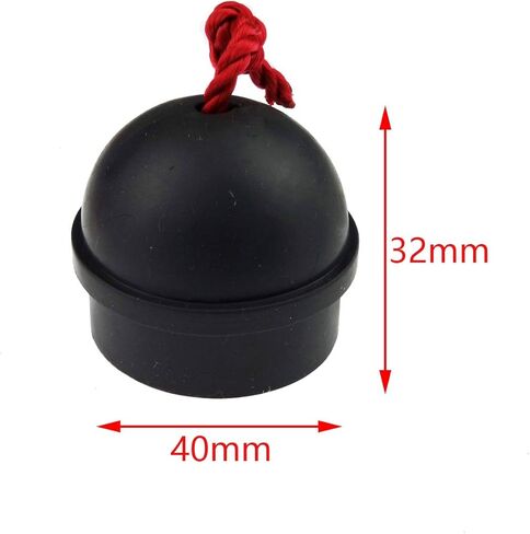 6 Pack Rubber Pool Billiard Cue Chalk Holders with Cord, 3 Colors in Saudi Arabia