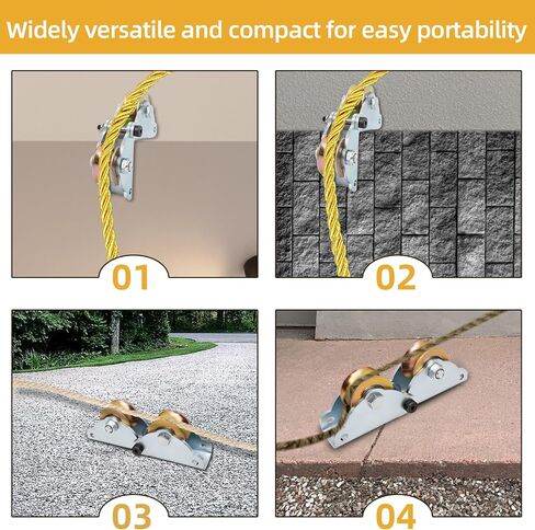 Two-Wheel Portable Pulley Device,Angle-Adjustable Pulley Device,Lifting Equipment,Labor-Saving Transportation Equipment,Products That Enhance Mobility Efficiency in Saudi Arabia
