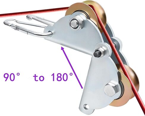 Two-Wheel Portable Pulley Device,Angle-Adjustable Pulley Device,Lifting Equipment,Labor-Saving Transportation Equipment,Products That Enhance Mobility Efficiency in Saudi Arabia