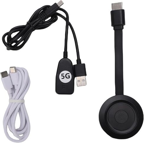 ciciglow 4K Screen Mirroring Adapter, Wireless HD Multimedia Interface Display Dongle, No Need to Download APP, for Phone, Tablet, Laptop Casting to TV, Monitor, Projector in Saudi Arabia