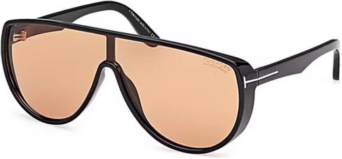 Tom Ford Achilles Photochromatic Brown Shield Men's Sunglasses FT1182 01E 00 in Saudi Arabia