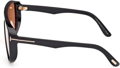 Tom Ford Achilles Photochromatic Brown Shield Men's Sunglasses FT1182 01E 00 in Saudi Arabia
