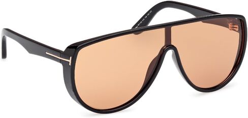 Tom Ford Achilles Photochromatic Brown Shield Men's Sunglasses FT1182 01E 00 in Saudi Arabia