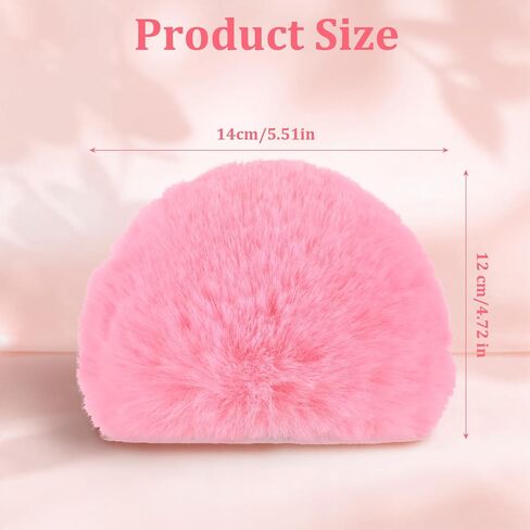 1pc Pink Pop Filter, Furry Windscreen Mic Cover for Snowball Mic, Pink Gaming Accessories Noise Reduction Microphone to Blocks Out Plosives, Ideal for ASMR Podcast Use in Kuwait