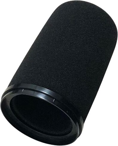 Replacement Pop Filter for Shure SM7B Microphone - High Density RK345 Windscreen Black Foam Cover with Plastic Retainer Ring - Reduces Plosives Background Noise in Kuwait