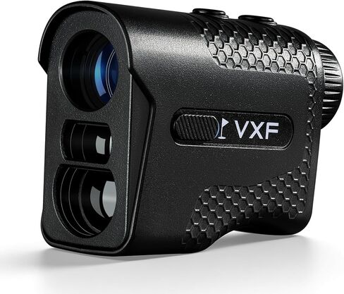 VXF Range Finder Golf، مع اهتزاز قفل العلم (ليزر آمن من الفئة 1)، تكبير 6.5X، قابل لإعادة الشحن عبر USB-C (ملحقات الجولف للرجال) in Saudi Arabia