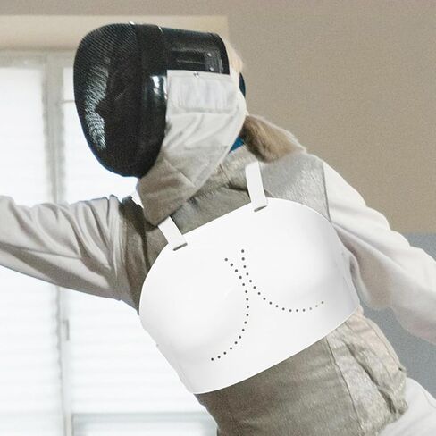 Baluue Fencing Chest Protector Guard for Women, Portable Protective Chest Guard, M Size Fencing Sports Gear for Youth Training and Competition in Saudi Arabia