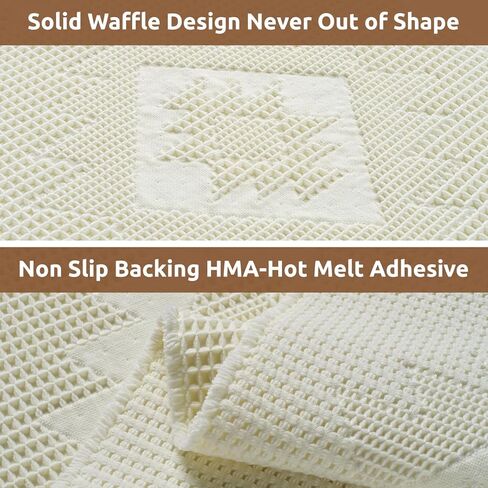 حصيرة حمام وافل كوكور ، حصيرة حمام امتصاص فائقة لأرضية الحمام ، آلة قابلة للغسل سجادة حمام غير قابلة للغسل مع شرابات ، حصيرة حمام ناعمة لغرفة الغسيل ، غرفة نوم ، بني 17 "× 24" in Kuwait