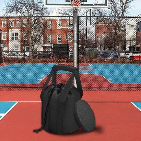 حقيبة تخزين لوضع الجلة مع حزام كتف قابل للتعديل، قماش أكسفورد من النايلون عالي التحمل لكرات رمي ​​الجلة بوزن 6 رطل إلى 16 رطل، حقيبة حمل محمولة لرياضيي المضمار والميدان in Kuwait