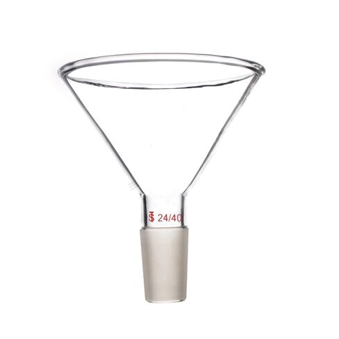 100 مم 24/40 قمع مسحوق زجاجي 100 مل زجاجيات مختبرية in Kuwait