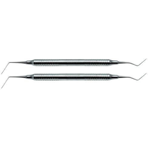 Professional Dental Diagnostic Probe Explorer DG16, Double Ended, Stainless Steel, Hollow Handle, 2 Piece Set, CE Certified Dental Examination Tools in Kuwait