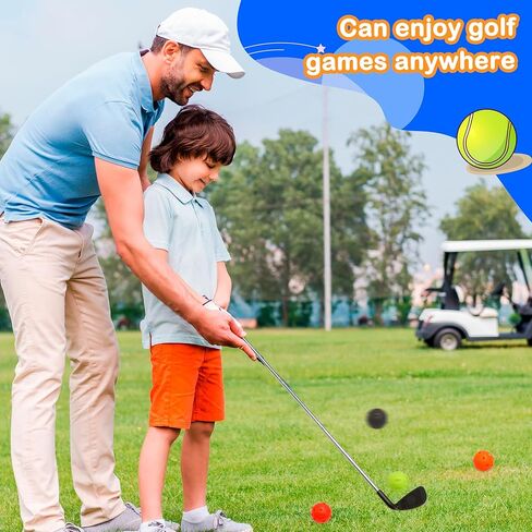 3 Set Golf Putter Detachable Backyard Golf Game with 9 Balls Suitable for Adult Yard Practice Outdoor Indoor Golf Gifts in Kuwait