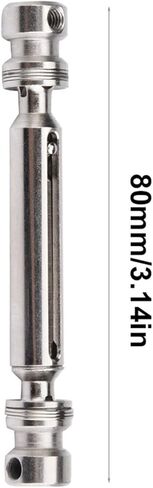T power Metal Rear Middle Drive Shaft for FY-01/02/03/04/05 / Wltoys 12428/12423 RC Car in Saudi Arabia