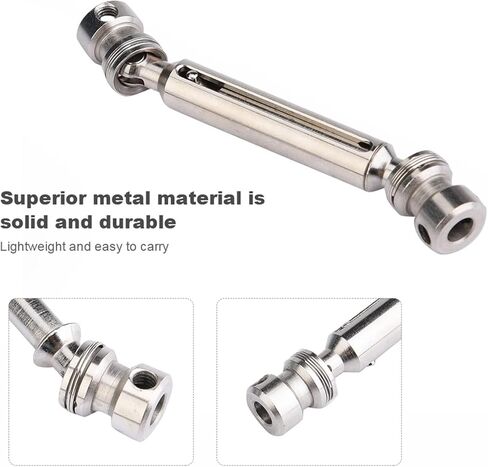 T power Metal Rear Middle Drive Shaft for FY-01/02/03/04/05 / Wltoys 12428/12423 RC Car in Saudi Arabia