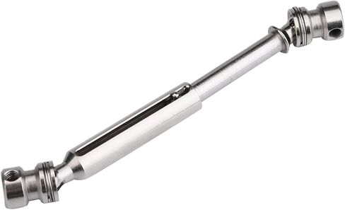 T power Metal Rear Middle Drive Shaft for FY-01/02/03/04/05 / Wltoys 12428/12423 RC Car in Saudi Arabia