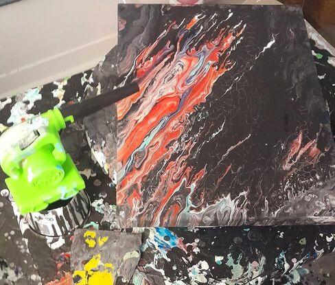 3 مجموعة مرفقات فوهة منفاخ مصغرة للمنفاخ المصغرة في وستمنستر ، فوهات لتصب الطلاء الأكريلي in Kuwait