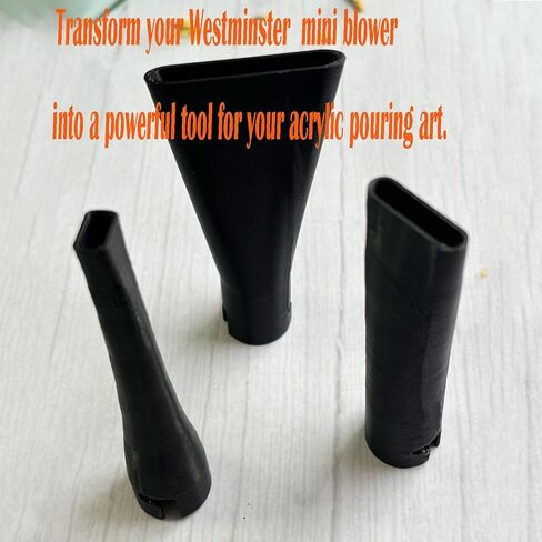 3 مجموعة مرفقات فوهة منفاخ مصغرة للمنفاخ المصغرة في وستمنستر ، فوهات لتصب الطلاء الأكريلي in Kuwait