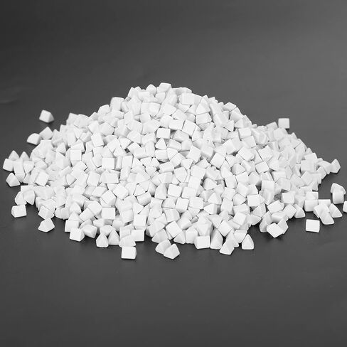 تلميع المواد الكاشطة، حبيبات سيراميك بهلوان الصخور، وسائط سيراميك مثلثة لسقوط الصخور 4 مم 500 جم in Kuwait