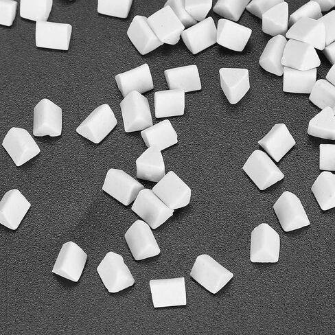 تلميع المواد الكاشطة، حبيبات سيراميك بهلوان الصخور، وسائط سيراميك مثلثة لسقوط الصخور 4 مم 500 جم in Kuwait