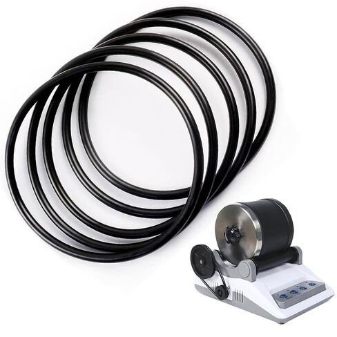 5 Packs Rock Tumbler Belts, Replacement Belt Set Compatible with Rock Tumbler A-R1,A-R2,A-R12 for Polishing, Grinding, 78 * 4mm in Saudi Arabia
