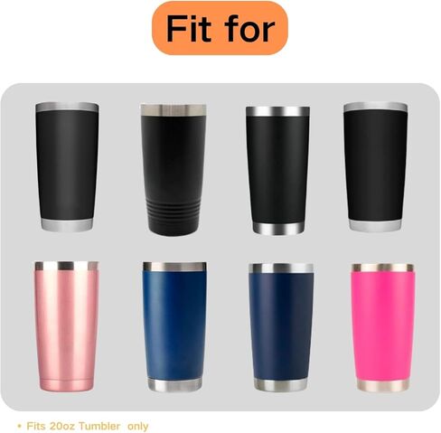 قطعتان من أغطية الأكواب سعة 20 أونصة و30 أونصة لكوب القهوة، قابلة لإعادة الاستخدام، تصميم مانع للتسرب، أغطية بديلة من السيليكون المنزلقة مقاومة للرذاذ in Kuwait