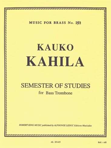 Kauko Kahila: Semester of Studies for Bass Trombone in Saudi Arabia