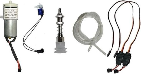 Vacuum Pump Kit with Electronic Valve Robot Arm Parts for Ar-duino Mechanical Arm DIY in Saudi Arabia