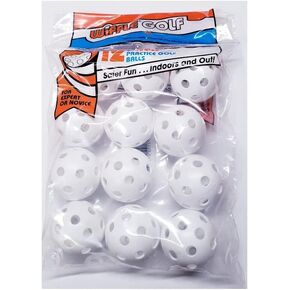 Wiffle Plastic Golf Ball-DZ (DZN) in Kuwait