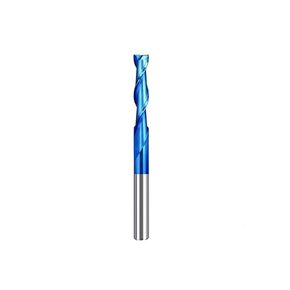 1pcs 2 Flute Square Nose End Mill 3.175/4/6/8/10/12mm Shank CNC Router Bit Solid Carbide Spiral Milling Cutter for Woodworking Tool in Saudi Arabia