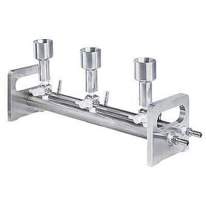 Advantec 313200 Vacuum Filtration Manifold, Sterility Test; SS, 6-Branch with 3-Way Valves in Kuwait