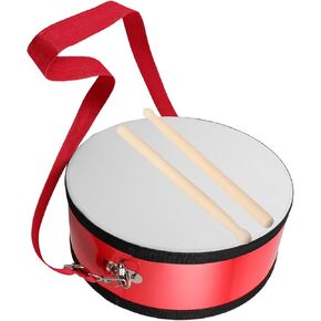 BESPORTBLE 1 Set Red Handheld Marching Snare Drum with Strap Percussion Instrument for School Performances Encourages Teamwork and Musical Interest in Kuwait