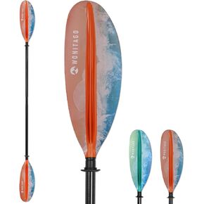 Kayak Paddle with Premium Carbon Fiber Shaft and Enhanced PP Blade, Adjustable Kayak Oar, 86-94" (220-240 cm), 94-102" (240-260 cm) in Kuwait