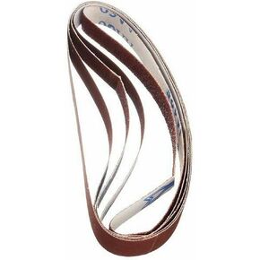 أحزمة صنفرة 457 × 13 مم، أشرطة كاشطة من قماش الصنفرة 60-1000 حبيبة، 10 عبوات لتلميع الخشب والمعادن والبلاستيك (400 حبيبة) in Kuwait