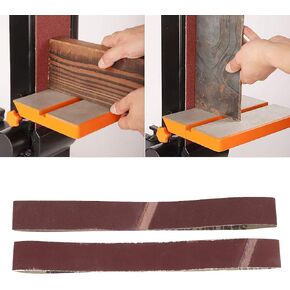 Jeanoko Alumina Abrasive Belt Sanding Band for Polishing Woodworking Grinding Tools, 10pcs 533 * 30 for Shipbuilding Light Industry (600# flat connection) in Kuwait