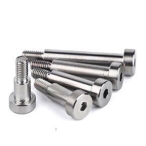 5pcs M2 M2.5 M3 M4 Inner Hex Positioned Shaft Shoulder Screw 304 Stainless Steel Hexagon Plug Limit Screw Cup Metal Bearing Bolt Fasteners Screws (Color : 4mm (5pcs), Size : (D4) M3) in Saudi Arabia