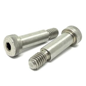 (5 Pieces) 1/4" x 3/4" x #10-24 Allen Socket Stainless Steel Shoulder Bolts in Saudi Arabia