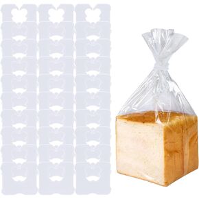 100 Pieces Reusable Plastic Bread Clips Keep Your Food Fresh, Food Storage Bag Clips 7/8 x 1 Inches in Kuwait