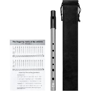 Irish Tin Whistle Key of D,Silver Sound Penny Whistle (1 Pack) in Kuwait