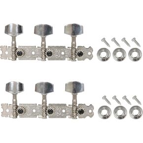 2pcs Acoustic guitar tuning pins guitar tuning keys accessories for acoustic guitars three-row single-hole knobs in Kuwait