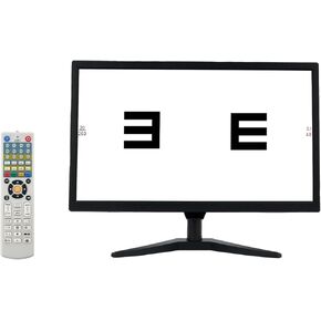 Vision Meter Digital 19" LCD Electronic Optical Visual Acuity Chart with 44+ Visual Targets, 5 Display Modes & 8m（314in） Remote Control for Accurate Vision Testing in Kuwait