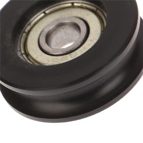 for Slide Door Window U Groove Roller Pulley 626 Bearing Steel Bearing Roller Injection-Coated U-Shaped Pulley Wheel in Saudi Arabia