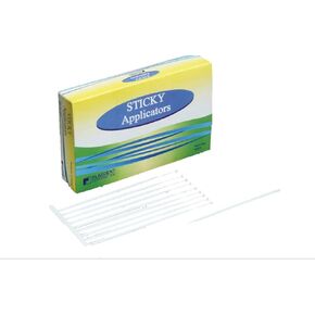 Plasdent 8303-1 Sticky Applicators White 4.5 Long Bendable 60/Pk in Kuwait