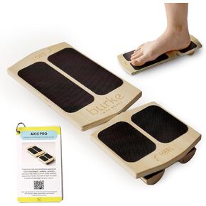 Slant Board Balance Board for Ankle & Calf Stretching – Single-Leg Axis Board for Physical Therapy, Rehab & Stability Training – Non-Slip Wooden Wobble Board in Saudi Arabia