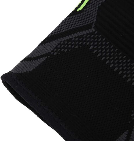 Outdoor Sports Elbow Pad, Nylon Knitted, Breathable Cubical Pressure Belt, 2 Pcs, S M - Wicking Comfort, Adjustable Support, Ideal for Tennis and Badminton in Saudi Arabia