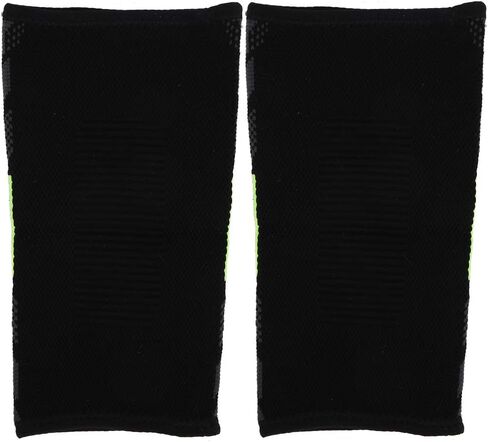 Outdoor Sports Elbow Pad, Nylon Knitted, Breathable Cubical Pressure Belt, 2 Pcs, S M - Wicking Comfort, Adjustable Support, Ideal for Tennis and Badminton in Saudi Arabia