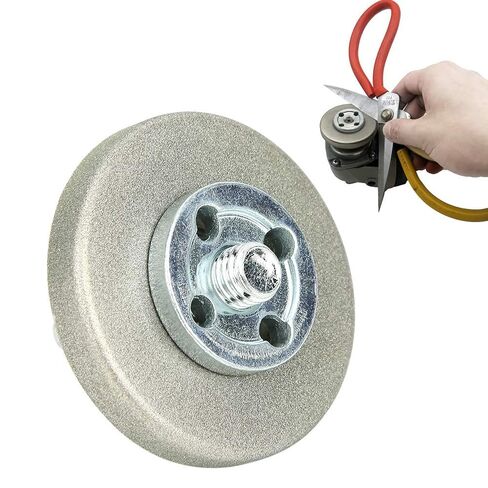 Dioche Grinding Wheel, 5.6cm Diameter Grinding Wheel Grinder Wheel Grinding Stone High Hardness Sharpening Stone for Planing Tool Drill Scissor (800 Mesh) in Saudi Arabia